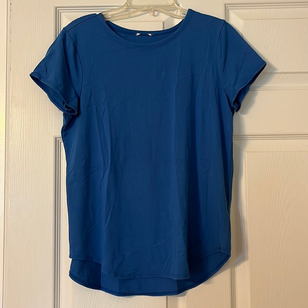 Ladies knit pullover top size Medium petite GUC